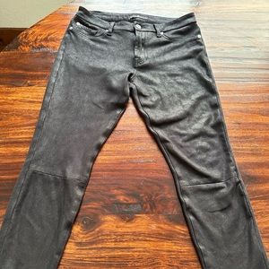 7 for all Mankind black polyester/spandex pants size 28